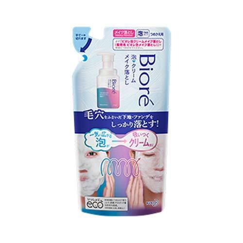 ビオレ　泡クリームメイク落とし　つめかえ用　170ml