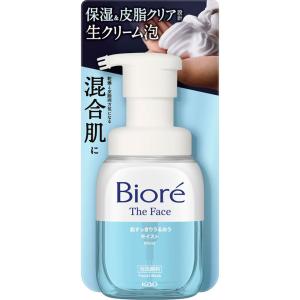 ビオレ ザフェイス 泡洗顔料 ディープモイスト 本体 200mL