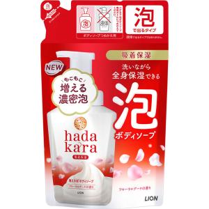 ｈａｄａｋａｒａ　ハダカラ　泡のボディソープ　フローラルブーケの香り　つめかえ用　360ml｜tomodsap