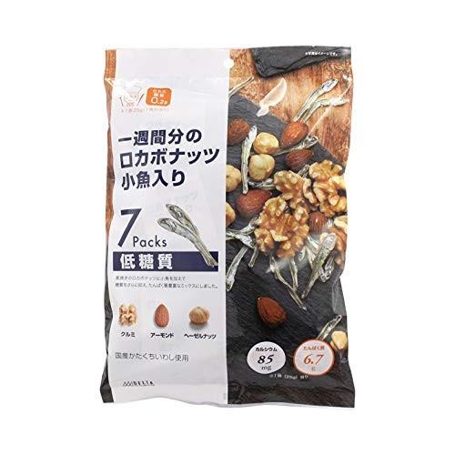 一週間分のロカボナッツ　小魚入り　7パック　25g×7袋