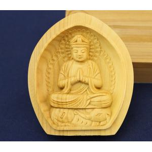 木彫仏像懐中仏 普賢菩薩 辰(たつ)巳(へび)...の詳細画像2