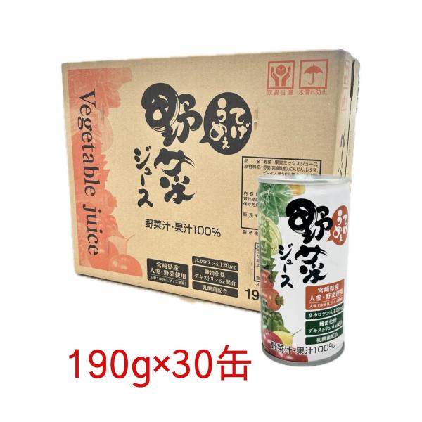 てげうめぇ野菜ジュース　190ｇ×30缶