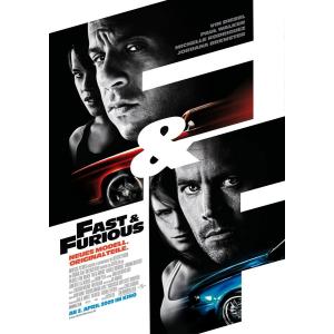 映画ポスター ワイルドスピード4 マックス MAX 27×40inc