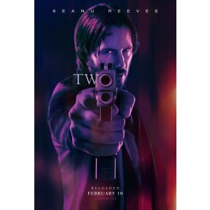 映画ポスター ジョンウィック2 John Wick2 キアヌリーブス