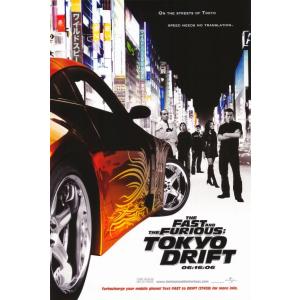 映画ポスター ワイルドスピード 3 TOKYO DRIFT A3サイズ US版