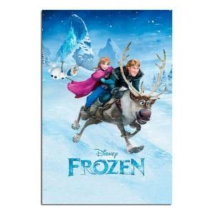 映画ポスター アナと雪の女王 FROZEN ディズニー 24×36inc