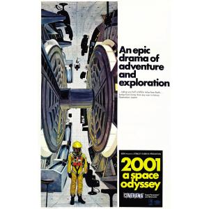 映画ポスター 2001年宇宙の旅 2001 A Space Odyssey 24×37.6inc