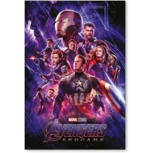 アベンジャーズ エンドゲーム 映画ポスター マーベル US版 24×36インチ (61×91.5cm...