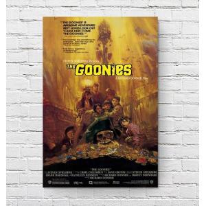グーニーズ  映画ポスター The Goonies US版 黒フレーム付き A3サイズ mi2