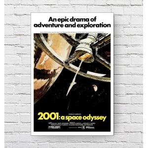 2001年宇宙の旅 映画ポスター スタンリーキューブリック US版 24×36インチ (61×91....