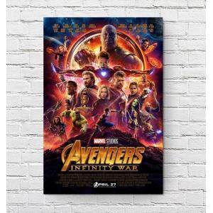 アベンジャーズ インフィニティウォー 映画ポスター US版 11×17インチ (27.9×43.2c...