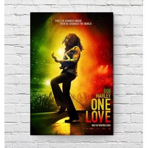ボブマーリー ワンラブ 映画ポスター US版 11×17インチ (27.9×43.2cm) mp1