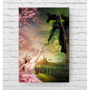ウィキッド ふたりの魔女 映画ポスター US版 11×17インチ (27.9×43.2cm