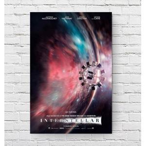 インターステラー 映画ポスター US版 黒フレーム付き A3サイズ mi4