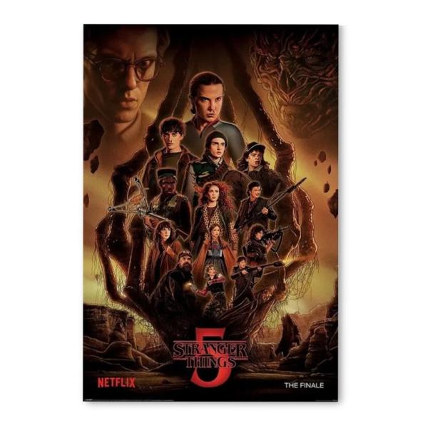 ストレンジャーシングス 映画ポスター シーズン5 US版 24×36インチ (61×91.5cm) ...