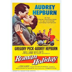 ローマの休日 映画ポスター イタリア版 A2サイズ an6 : tomohochikaze