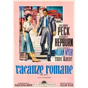 ローマの休日 映画ポスター イタリア版 A2サイズ an6 : tomohochikaze