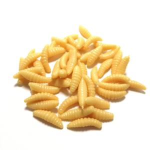 ぶどう虫 ソフトワーム ブドウ虫 肌色 50個...の詳細画像2