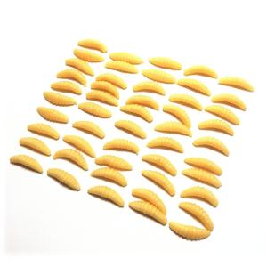 ぶどう虫 ソフトワーム ブドウ虫 肌色 50個...の詳細画像5