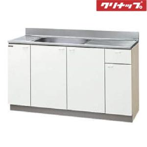 メーカー直送クリナップ　クリンプレティ　流し台Ｗ1500　GTS-150MF/G4V-150MF＜R.L＞｜住設・建材 TMC