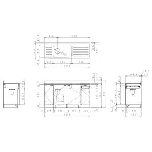 メーカー直送クリナップ クリンプレティ 流し台...の詳細画像3