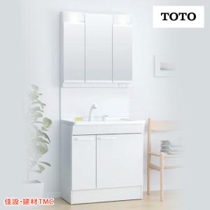 TOTO 洗面化粧台 Vシリーズ セット 間口750 三面鏡 片引き出し TOTO 洗面化粧台 Vシリーズ セット 間口750 三面鏡 片引き出し