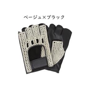 日本製 国産 革 本革 手ぶくろ 手袋 ドライ...の詳細画像4