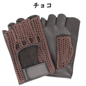日本製 国産 革 本革 手ぶくろ 手袋 ドライ...の詳細画像2