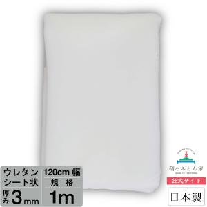 手芸用 スポンジシート 厚み ３ｍｍ １２０ｃｍ巾 １ｍ 【日本製】 押し絵 ハンドメイド パッチワーク バスケット 押し花 用 手芸用 キルト芯 代わり DIY