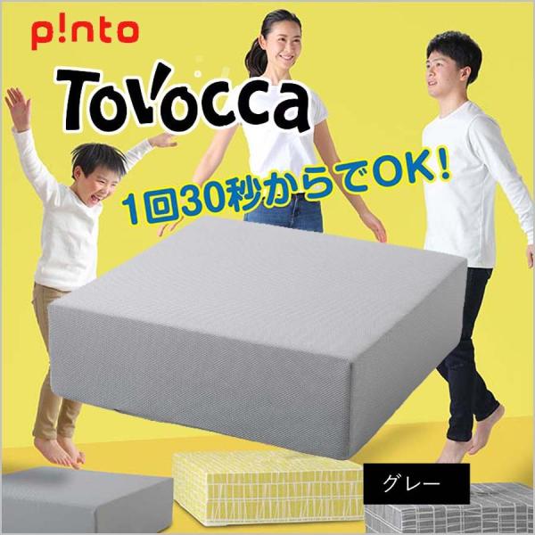 ピントトボッカ TOVOCCA グレー pint フィットネス トランポリン クッション