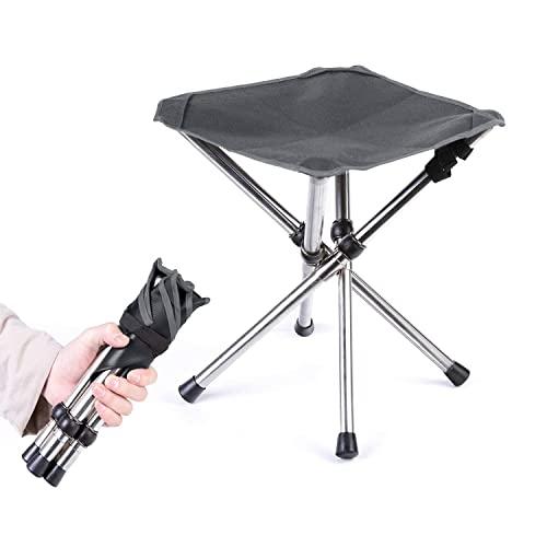 KVASS アウトドアチェア 折りたたみ椅子 コンパクトイス キャンプ 耐荷重80-100kg (G...