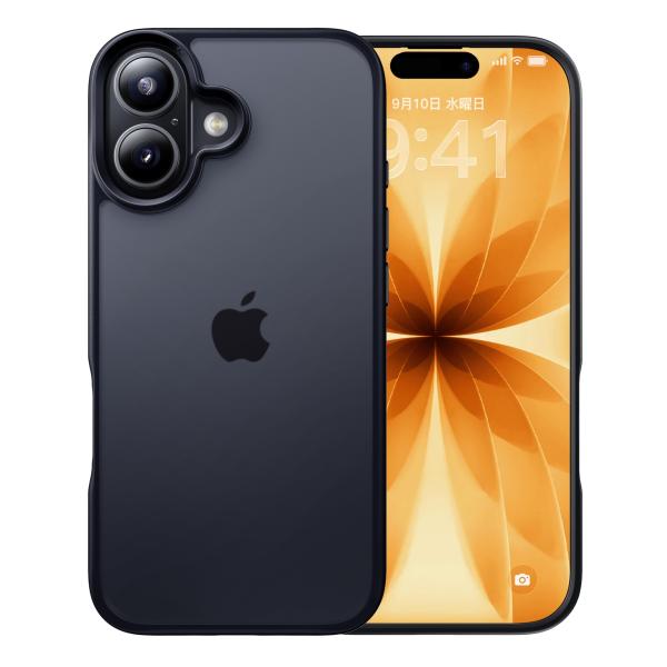 【米軍MIL新規格・指紋防止】CASEKOO iPhone 17 用 ケース 耐衝撃 滑り止め 指紋...