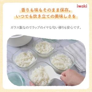 iwaki イワキ 耐熱ガラス 保存容器 グリ...の詳細画像1