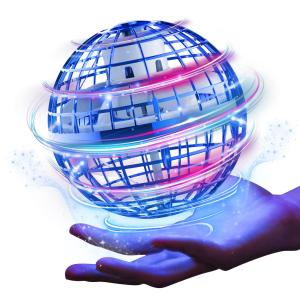 Gimamaフライングボール ジャイロ 飛行ボールトイ UFOおもちゃ ブーメランスピナー LEDライト付き クリスマス 人気を集めているプレゼント