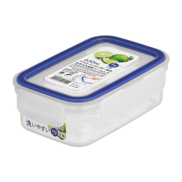 保存容器 フードケース 650ml ブルー 日本製 抗菌 レンジ対応 食洗機対応 プラスチック容器 ...