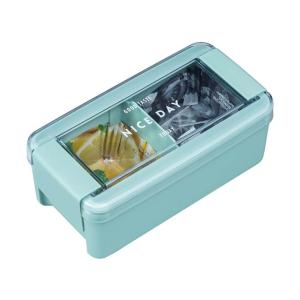 NICE DAY イージーケア ランチボックス 1段 ホワイト 520ml B-1487WH