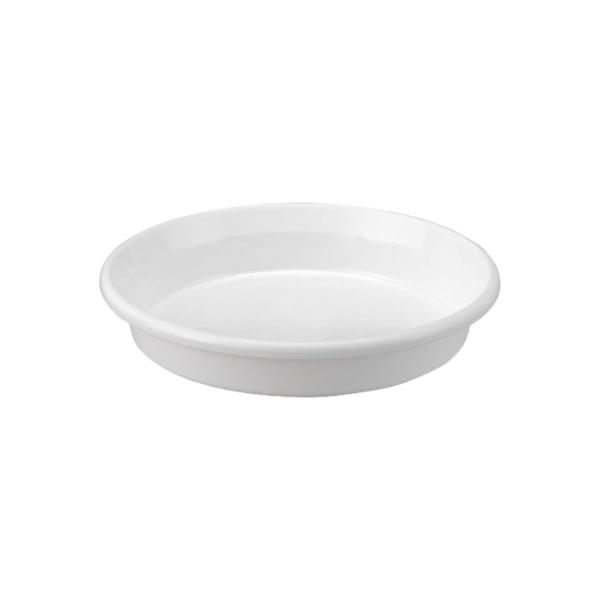 アップルウェアー 鉢皿 F型 5号 ホワイト 直径約15cm 日本製 プラスチック 鉢受け皿