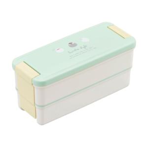 OSK お弁当箱 ランチボックス 1段 550ml S字仕切付 抗菌 防汚 食