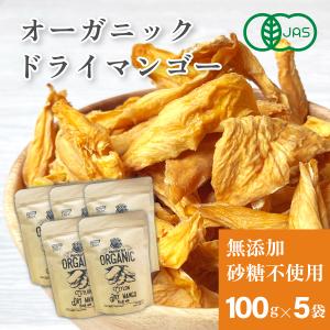 ドライマンゴー 有機 オーガニック 100g スリランカ マンゴー ドライ