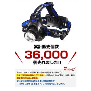 ヘッドライト LED 登山 Tomo Ligh...の詳細画像3