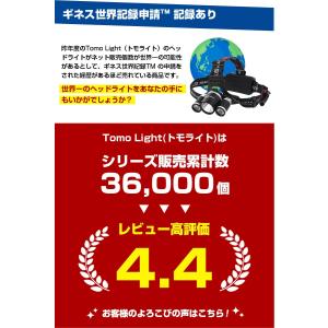 ヘッドライト LED 登山 Tomo Ligh...の詳細画像4