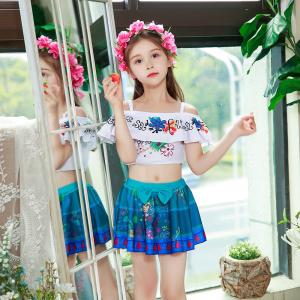 子供 プリンセス水着 女の子 セパレート キッ...の詳細画像1