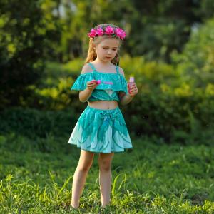 子供 プリンセス水着 女の子 セパレート キッ...の詳細画像3