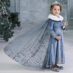 子供ドレス 雪の女王 エルサコスプレ 衣装 コスチューム キッズ