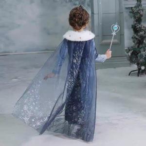 子供ドレス 雪の女王 エルサコスプレ 衣装 コスチューム キッズ