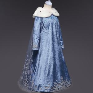 子供ドレス 雪の女王 エルサコスプレ 衣装 コスチューム キッズ