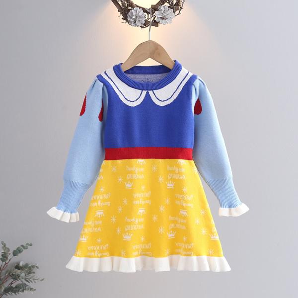 ニットワンピース　セーター　秋冬　長袖おしゃれ可愛い　女の子  お誕生日 クリスマス プレゼント キ...