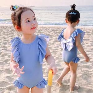 送料無料 子供水着 女の子水着　夏 海水浴 練習用 水遊びおしゃれ 80cm 90cm 100cm 110cm 120cm 130cmジュニア 水着｜tomowan