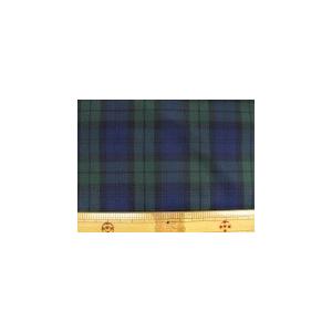 撥水加工 ナイロンタフタ生地 ブラックウォッチ チェック柄 紺系 Bw3328 4 ともや手芸店 通販 Yahoo ショッピング