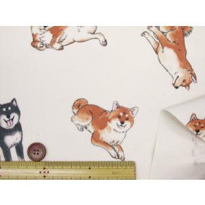 柴犬の日常 柴犬・わんこ・犬柄 オックス生地 ...の詳細画像3